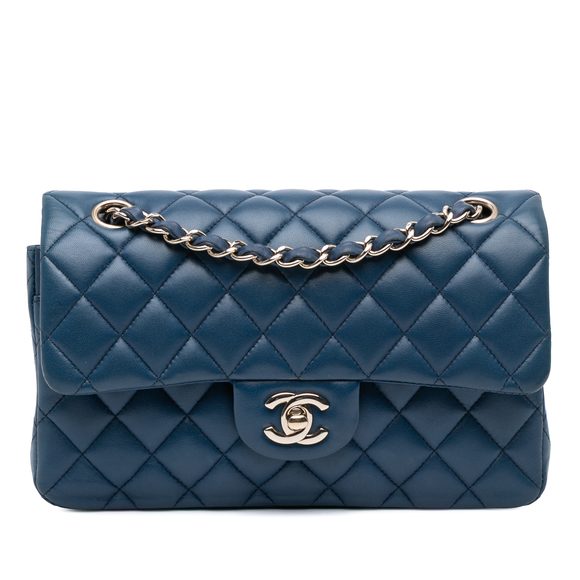 Pre-Loved Chanel Small Classic Lambskin Double Flap - Picture 1 of 11